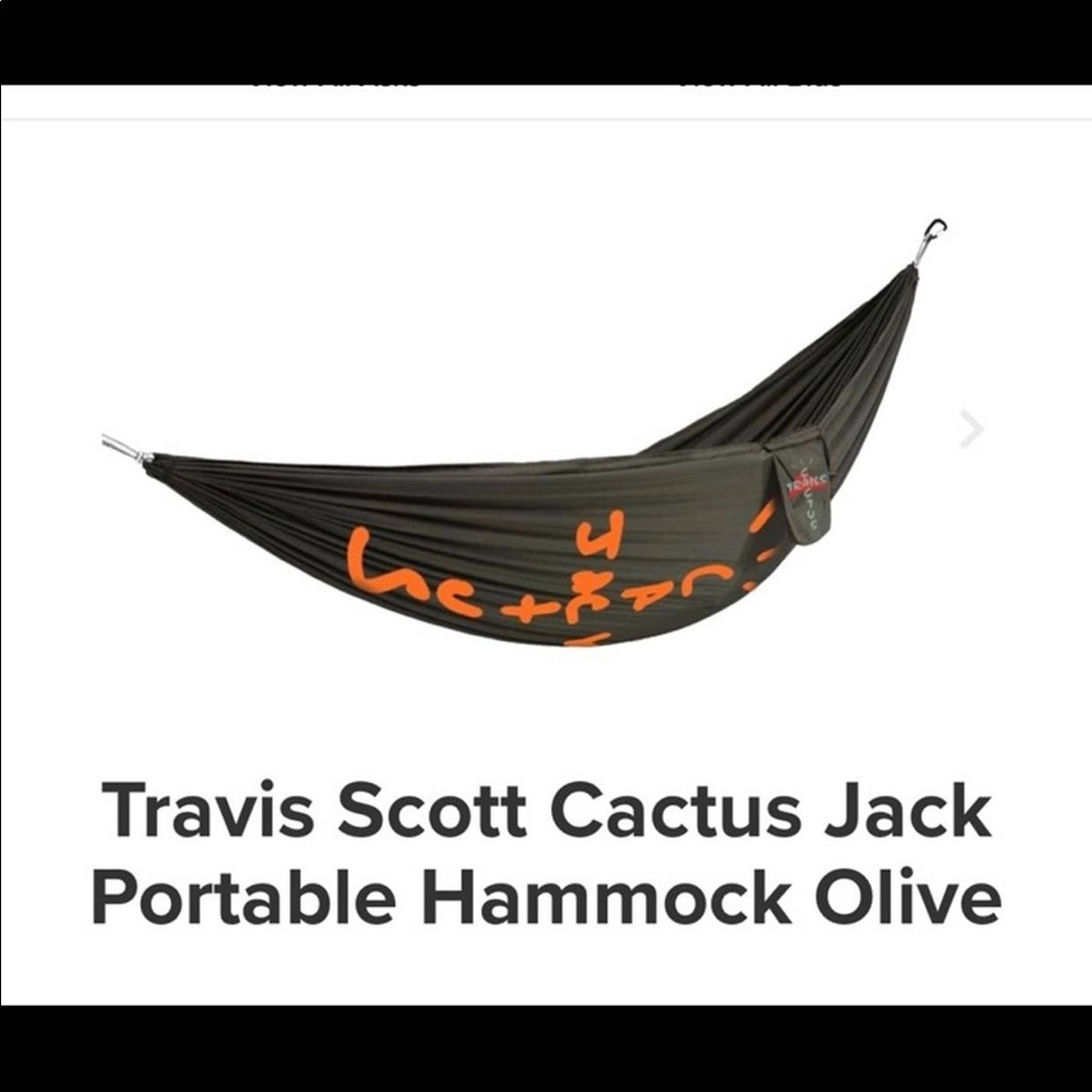 Cactus Jack Travis Scott Trails Portable Hammock